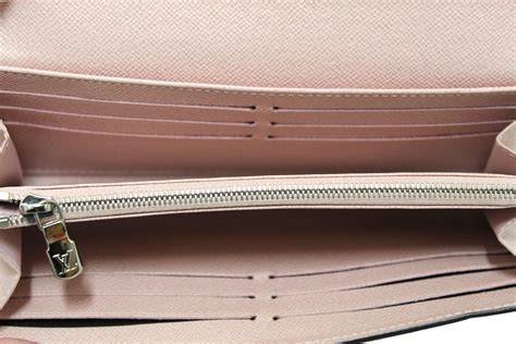 louis vuitton sarah wallet pink review